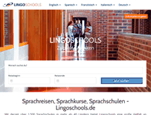 Tablet Screenshot of lingoschools.de